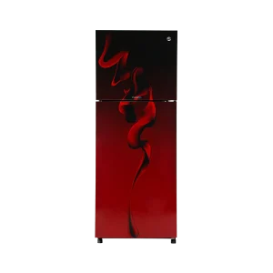 PEL Refrigerator 21950 Glass Door Curved Red