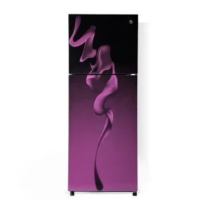 PEL 22260 Glass Door Purple Refrigerator