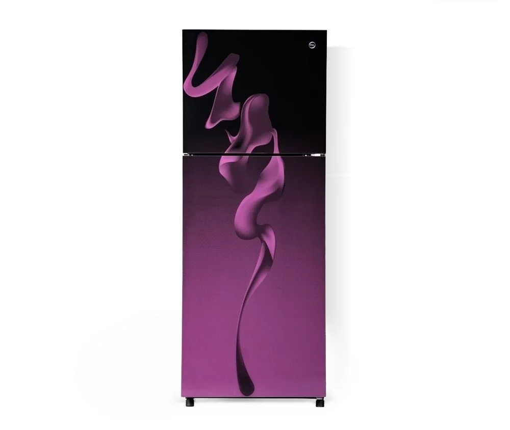 PEL Refrigerator 6360 Glass Door Purple