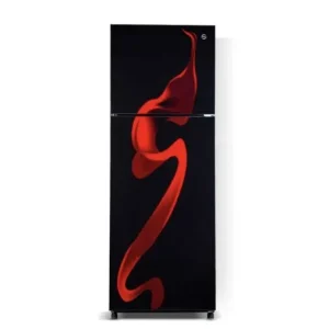 PEL Refrigerator 6450 Glass Door Red