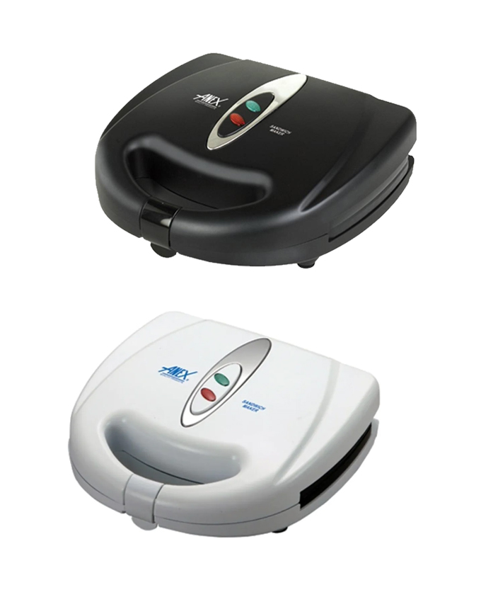 ANEX AG-1035 Deluxe Sandwich Maker-White 220-240 Volt 5060 Hz 750W