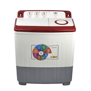 SUPER ASIA SA-280 Grand Wash (Crystal) Twin Tub Semi-Automatic Washing Machine