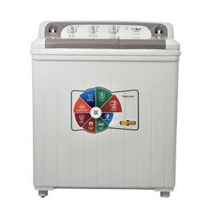 SUPER ASIA SA-245 Easy Wash Twin Tub Semi-Automatic Washing Machine
