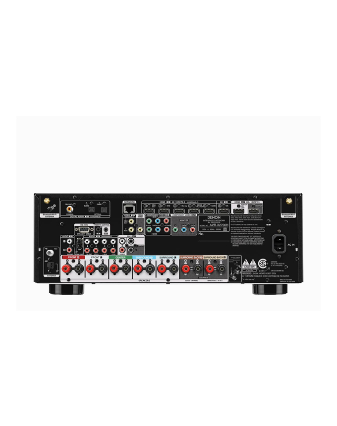 DENON AVR-X2700H 7.2 Ch. 95W 8K AV Receiver with HEOS® Built-in - Image 2